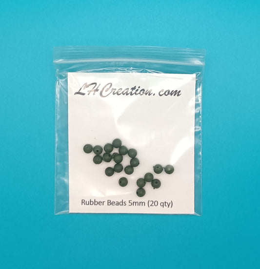 Rubber Beads 5mm