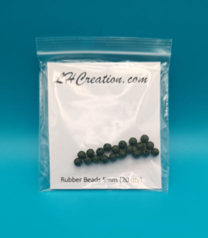 Rubber Beads 5mm