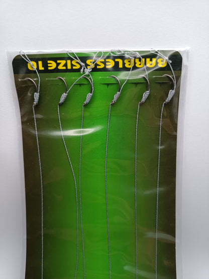 Dinsmores Syndicate Carp Hair Rigs 6 pk (size 10 hooks)