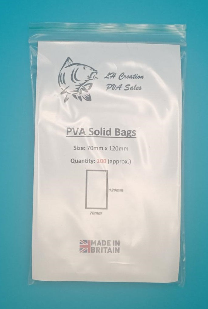 PVA Solid Bag Small (70mm x 100mm)